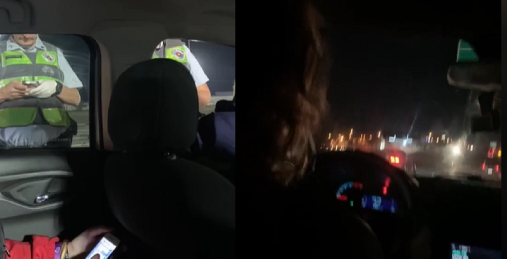 Estudante assume volante após motorista de aplicativo ser flagrado dirigindo bêbado; veja vídeo