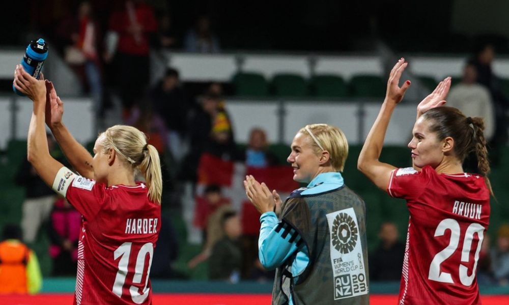Dinamarca vence a China com gol no último minuto pela Copa do Mundo feminina