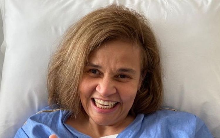 Claudia Rodrigues recebe alta e dará início a tratamento experimental para dores crônicas