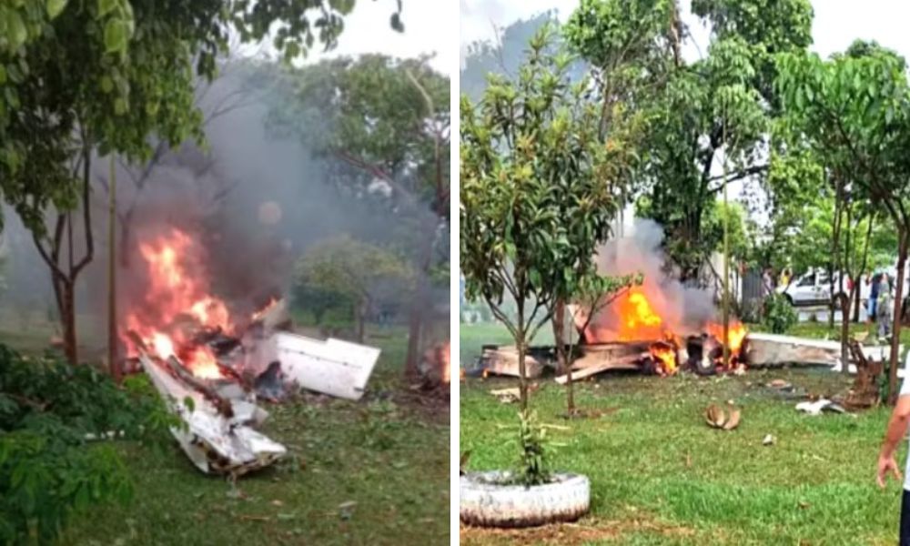 Queda de avião monomotor deixa cinco mortos em Jaboticabal