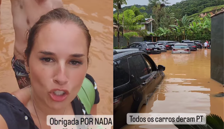 Filha de Fafá de Belém passa sufoco e perde o carro em enchente no litoral de SP: ‘Cenário de guerra’