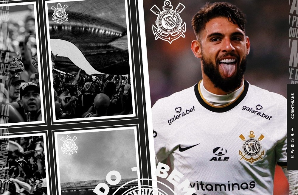 Corinthians anuncia Yuri Alberto, toca a sirene do Parque São Jorge e provoca o Inter
