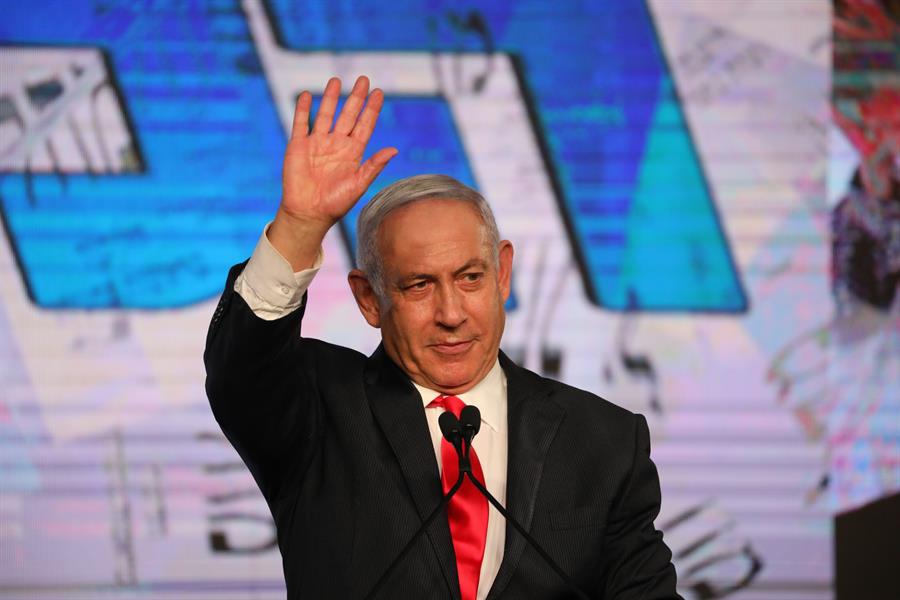 Netanyahu deve recorrer a alianças políticas para se manter no poder em Israel