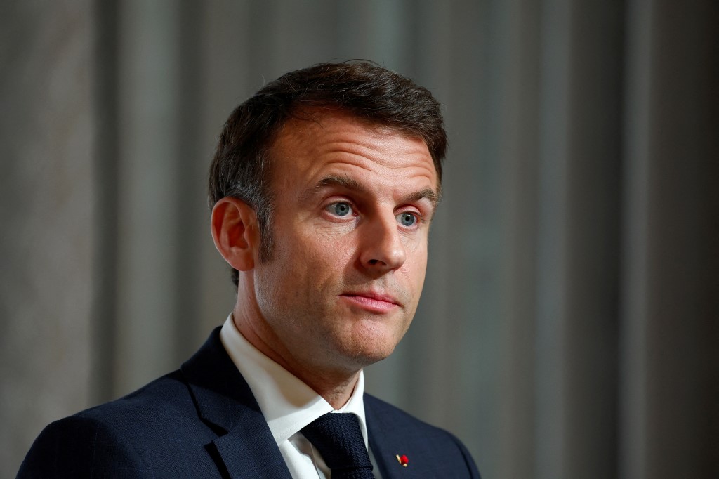 Macron não descarta a possibilidade de enviar tropas à Ucrânia