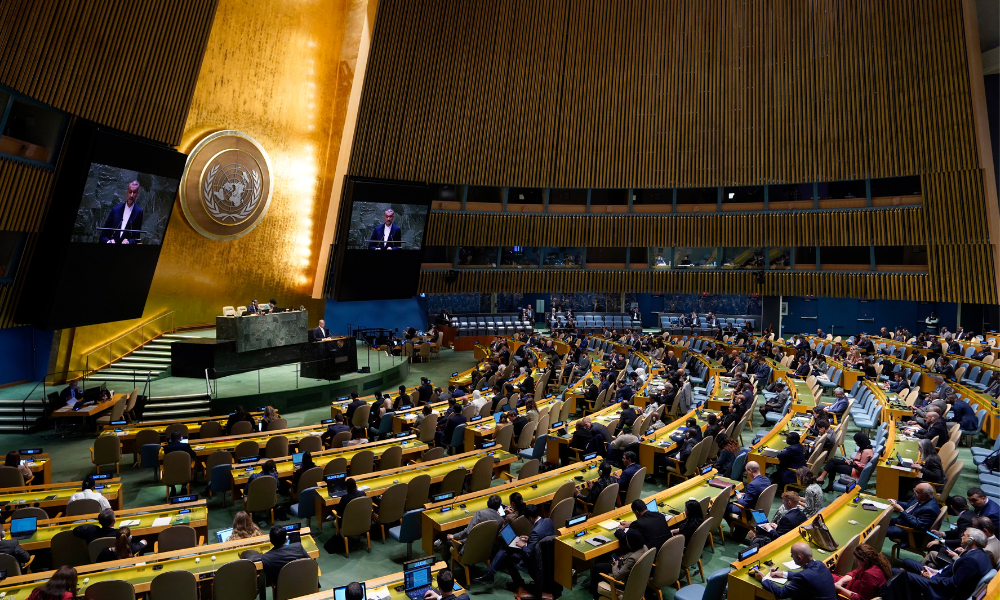 Diplomatas trocam acusações sobre guerra entre Israel e Hamas em Assembleia Geral da ONU