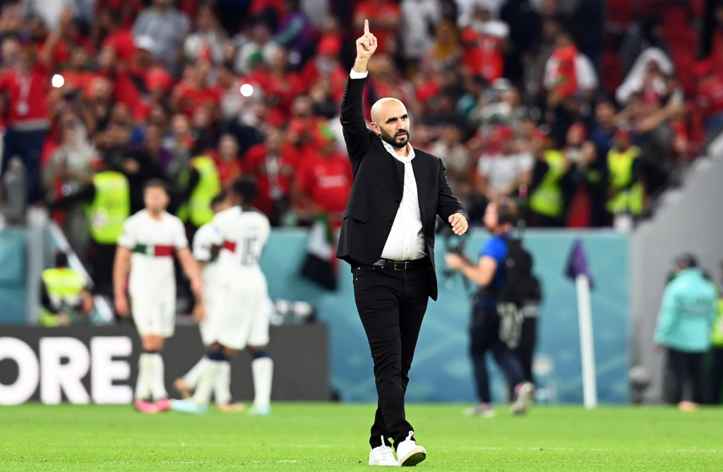 Técnico de Marrocos celebra quarto lugar na Copa: ‘Unimos nosso país por um mês’