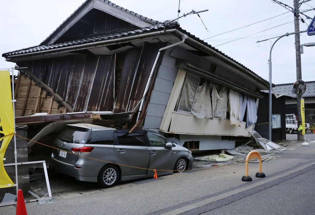 Terremoto de magnitude 6,5 deixa pelo menos um morto e danifica prédios no Japão