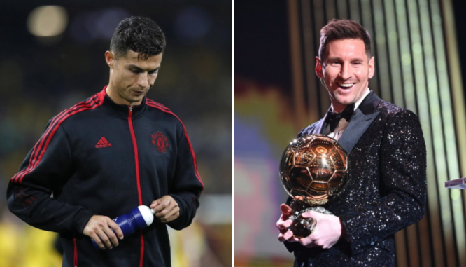 Cristiano Ronaldo polemiza ao apoiar fã que chamou Bola de Ouro de Messi de ‘roubo’ 