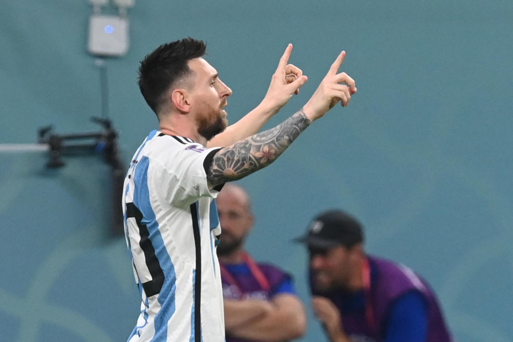 Batistuta torce para Messi quebrar seu recorde: ‘Seja bem-vindo’