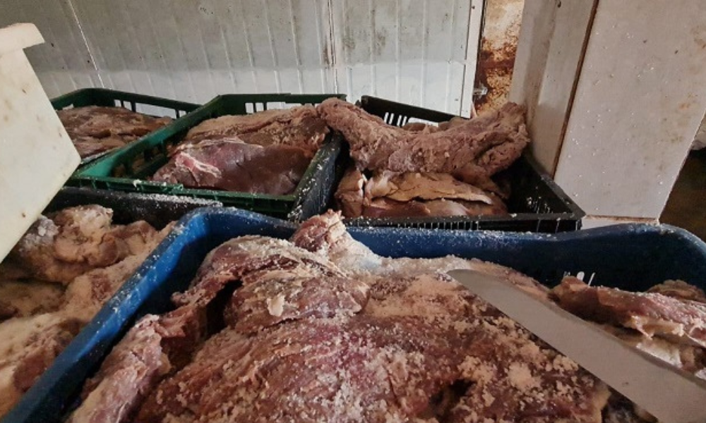 Polícia apreende duas toneladas de carne vencida que seria vendida no interior de SP