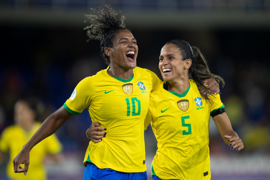 Copa América feminina: Brasil goleia o Peru e termina fase de grupos com 100% de aproveitamento