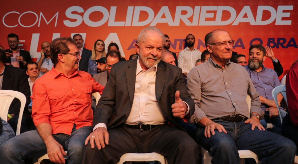 ‘Não penso que já ganhei as eleições’, diz Lula em evento de apoio do Solidariedade à sua candidatura