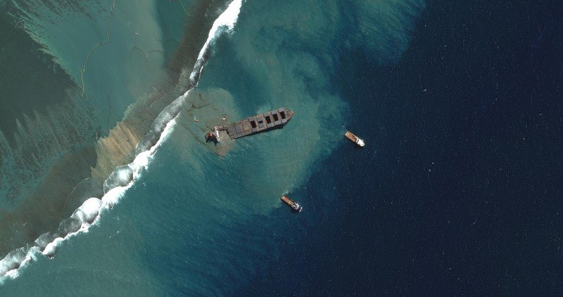 Capitão de navio é condenado a 20 meses de prisão por vazamento de petróleo nas Ilhas Maurício