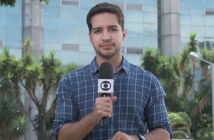 Jornalista Gabriel Luiz, esfaqueado em tentativa de latrocínio, recebe alta do hospital