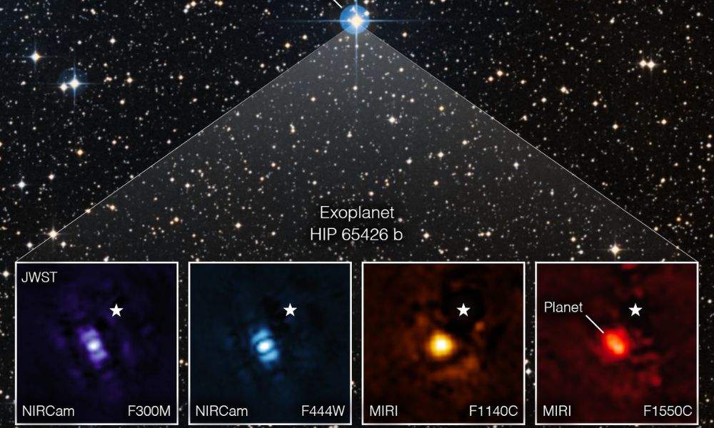 NASA divulga primeira imagem de um planeta fora do Sistema Solar feita pelo supertelescópio James Webb