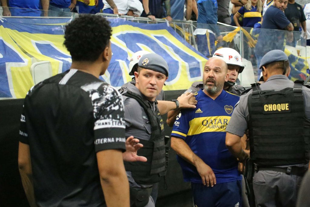 Torcedor do Boca Juniors é preso na Neo Química Arena por racismo