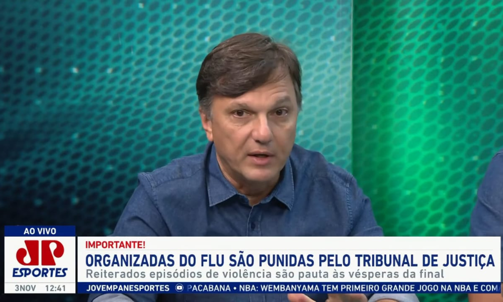 Incompetência da Conmebol e das autoridades do RJ, diz Mauro Cezar sobre brigas e pancadaria entre torcidas de Fluminense e Boca