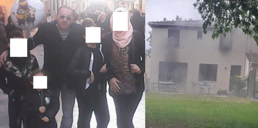 Mãe de três filhos é baleada e queimada viva pelo ex-marido na França