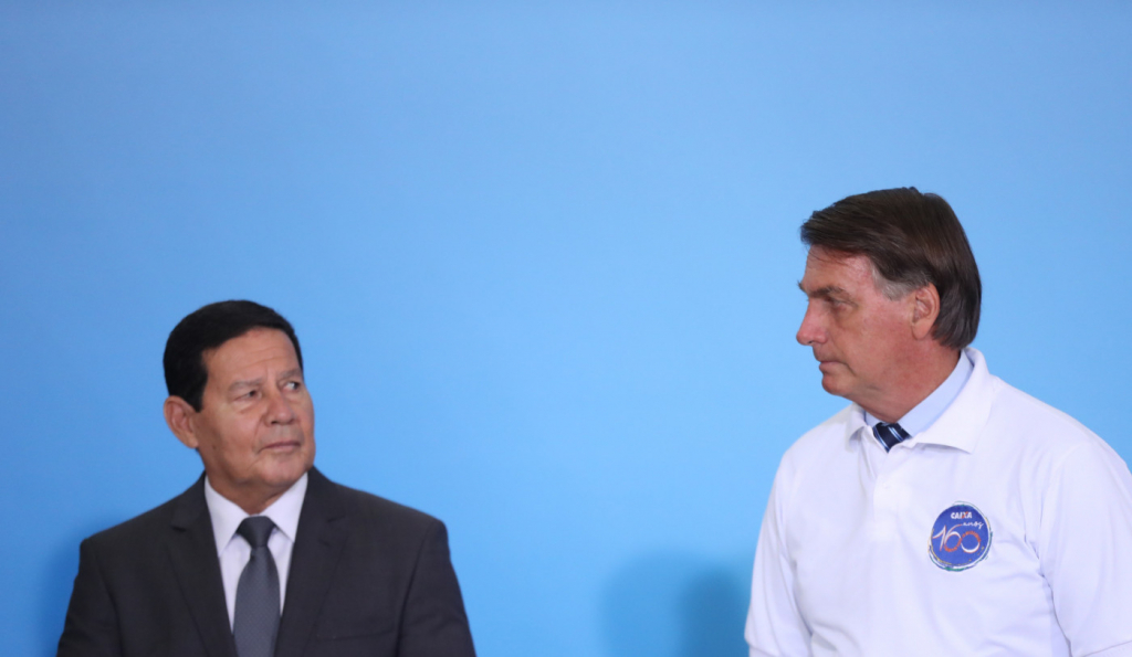 Hamilton Mourão diz que não será vice de Bolsonaro nas eleições de 2022