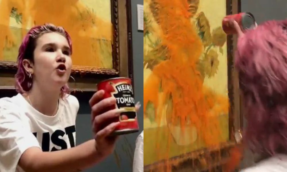 Ativistas jogam sopa de tomate em obra de Van Gogh em Londres: ‘Por que protegemos essas pinturas?’