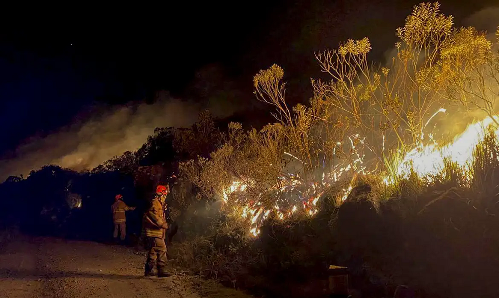 Incêndio no Parque Nacional de Itatiaia é controlado 
