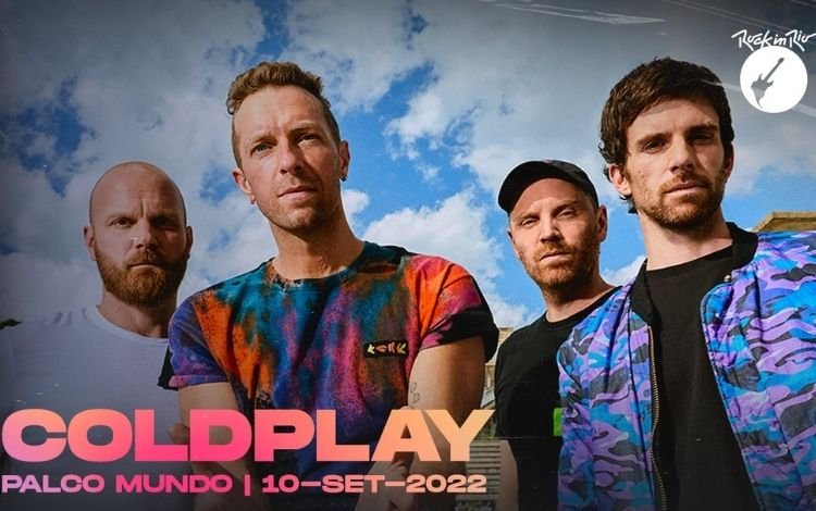 Coldplay é confirmado como nova atração do Rock In Rio 2022