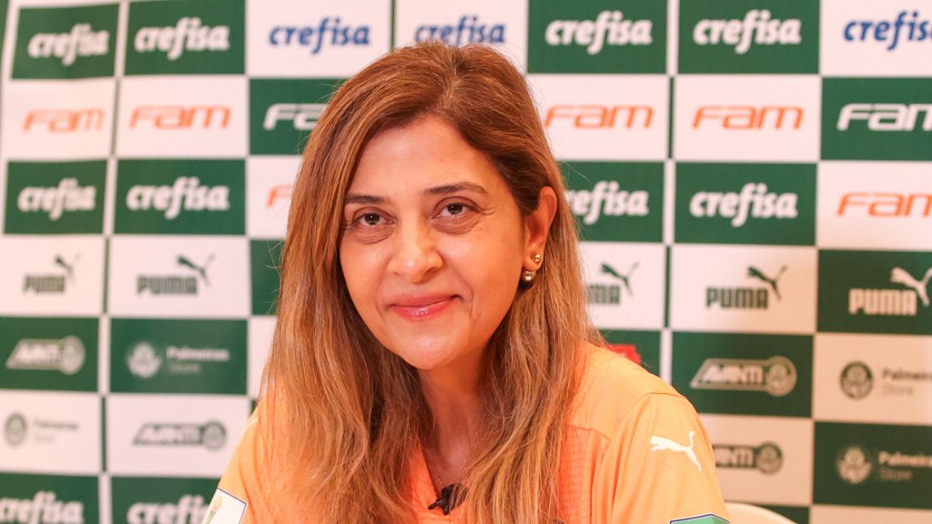 Leila Pereira diz que não viu jogo do Chelsea e nega favoritismo do Palmeiras na final do Mundial