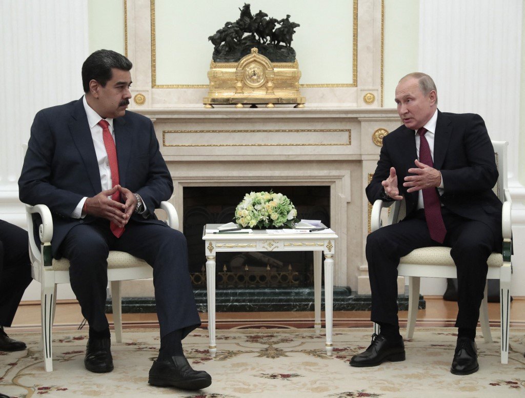 Putin e Maduro conversam por telefone sobre cooperação entre Moscou e Caracas