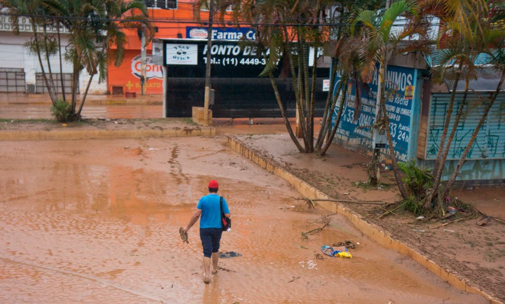 Sobe para 24 o número de mortos pelas chuvas no Estado de São Paulo