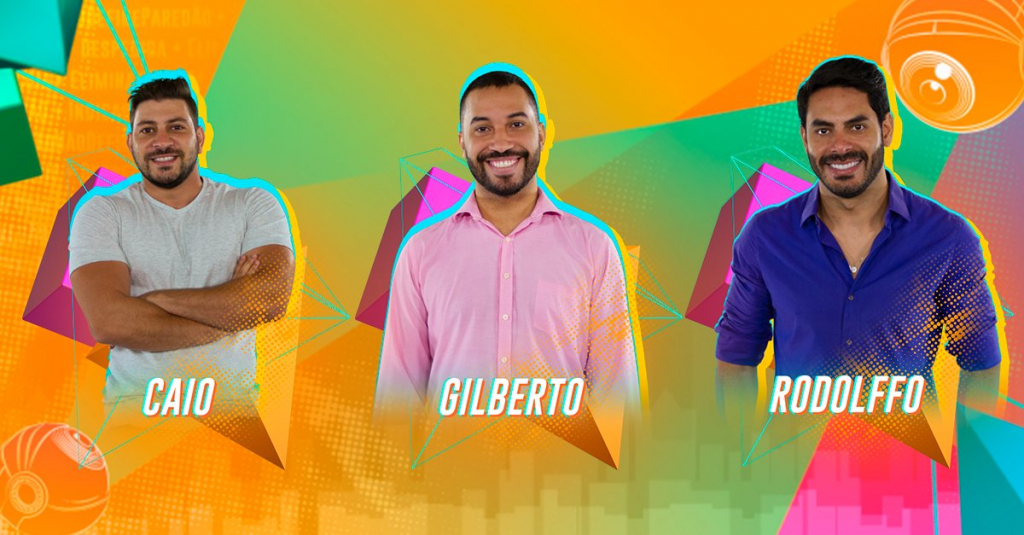 ENQUETE ‘BBB 21’ – Quem você quer eliminar: Caio, Gilberto ou Rodolffo?