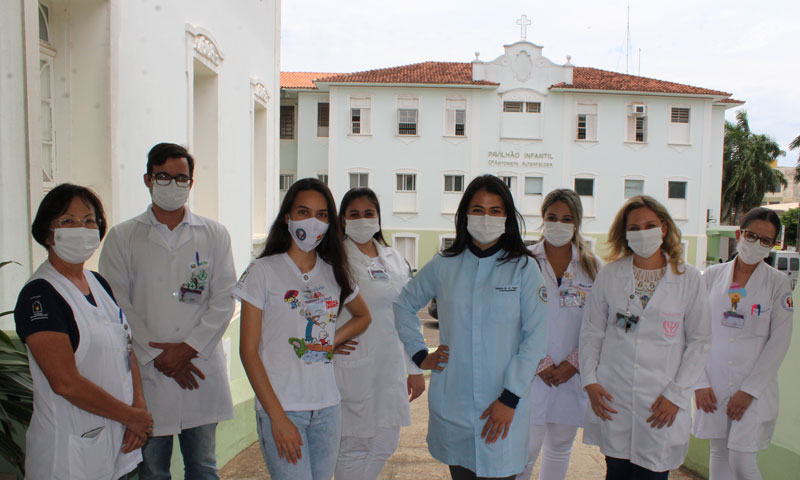 Equipe multiprofissional garante assistência diferenciada  no setor de oncologia pediátrica da Santa Casa de Marília