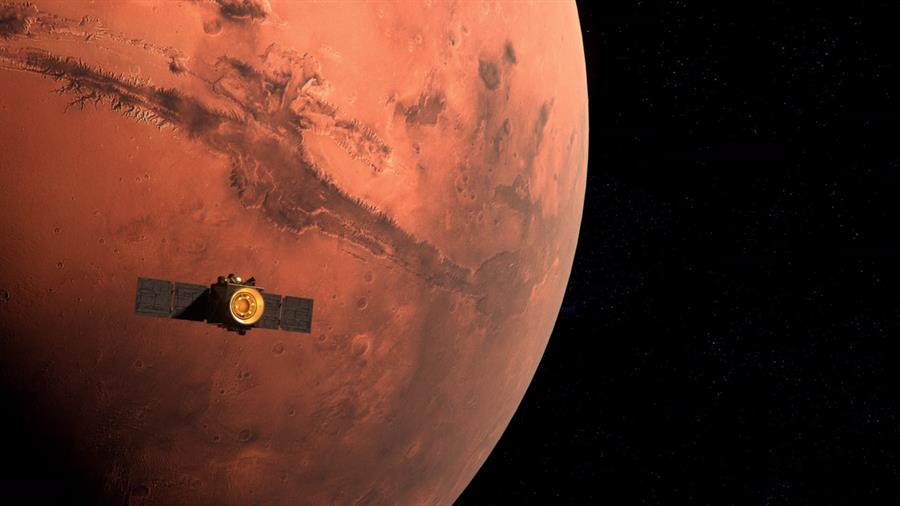 Sonda dos Emirados Árabes entra com sucesso na órbita de Marte