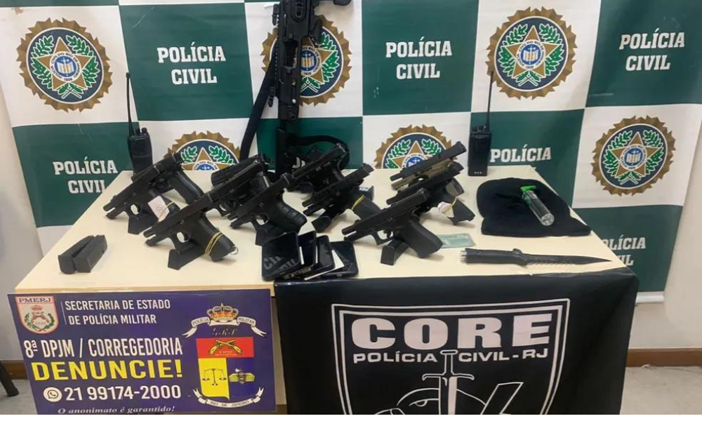 Polícia prende três homens suspeitos de integrar milícia na zona norte do Rio