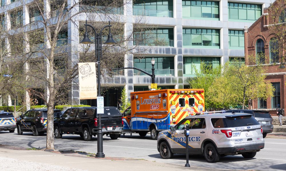 Ataque a tiros em Louisville, nos EUA, deixa ao menos cinco mortos e seis feridos