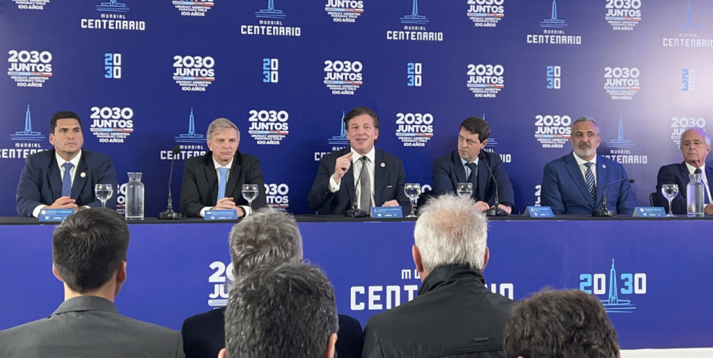 Argentina, Chile, Paraguai e Uruguai lançam candidatura única para sediar Copa de 2030