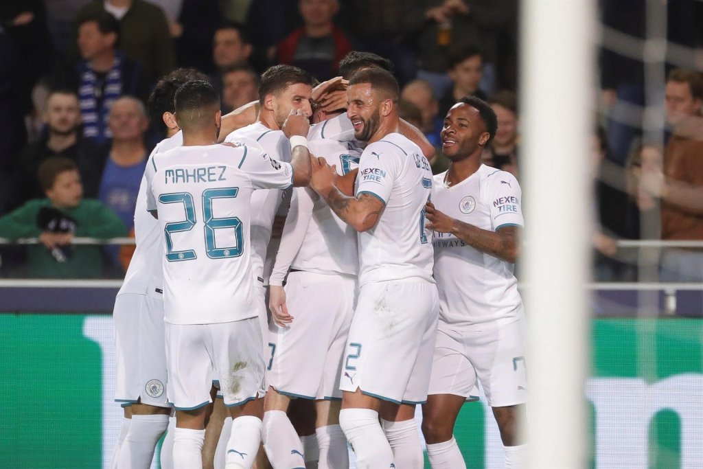 Liga dos Campeões: Manchester City massacra o Brugge por 5 a 1; Sporting goleia o Besiktas
