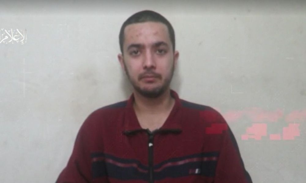 Hamas divulga vídeo de refém israelense-americano sequestrado há seis meses