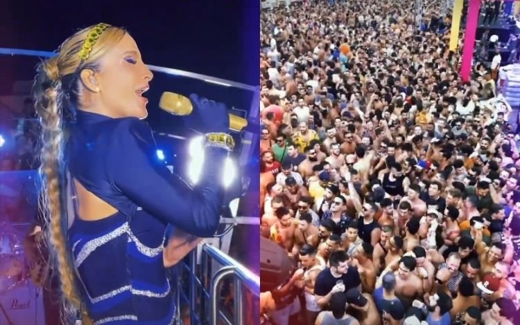 Claudia Leitte é criticada após show para multidão em SP: ‘Alguém de máscara?’
