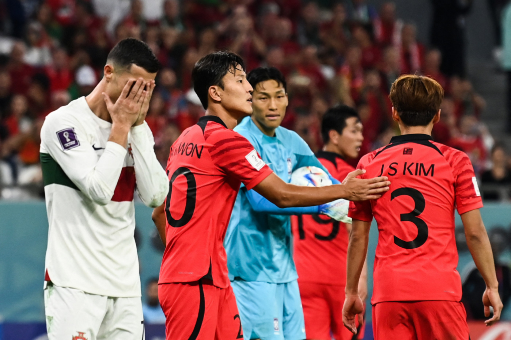 Coreia do Sul marca nos acréscimos, vence Portugal e conquista vaga heroica para as oitavas