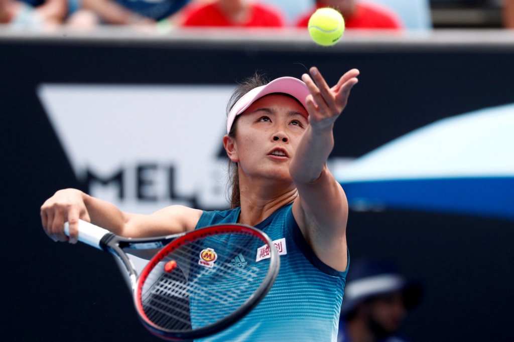 WTA mantém alerta sobre segurança de tenista chinesa que acusou ex-vice-premiê de abuso