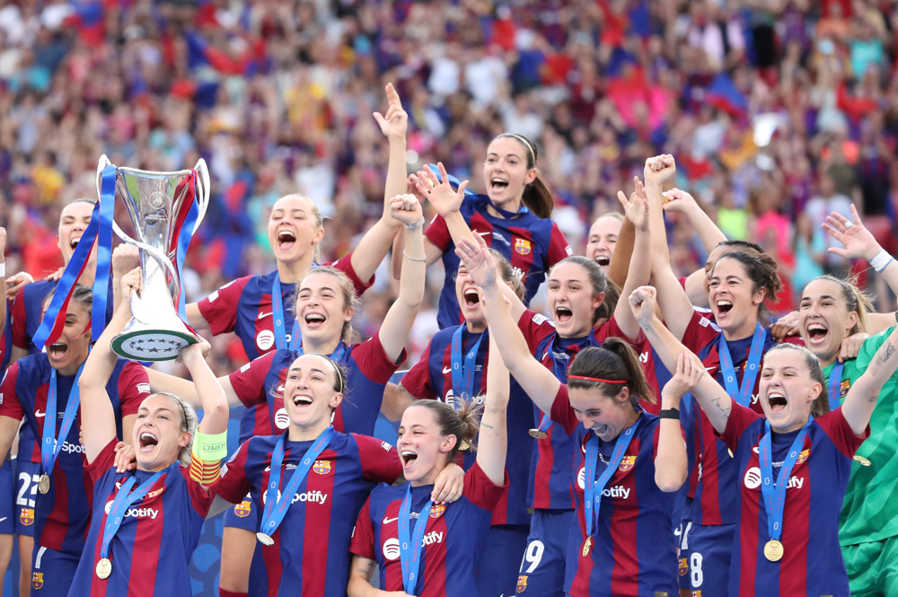 Barcelona vence o Lyon e conquista a Liga dos Campeões feminina pela terceira vez