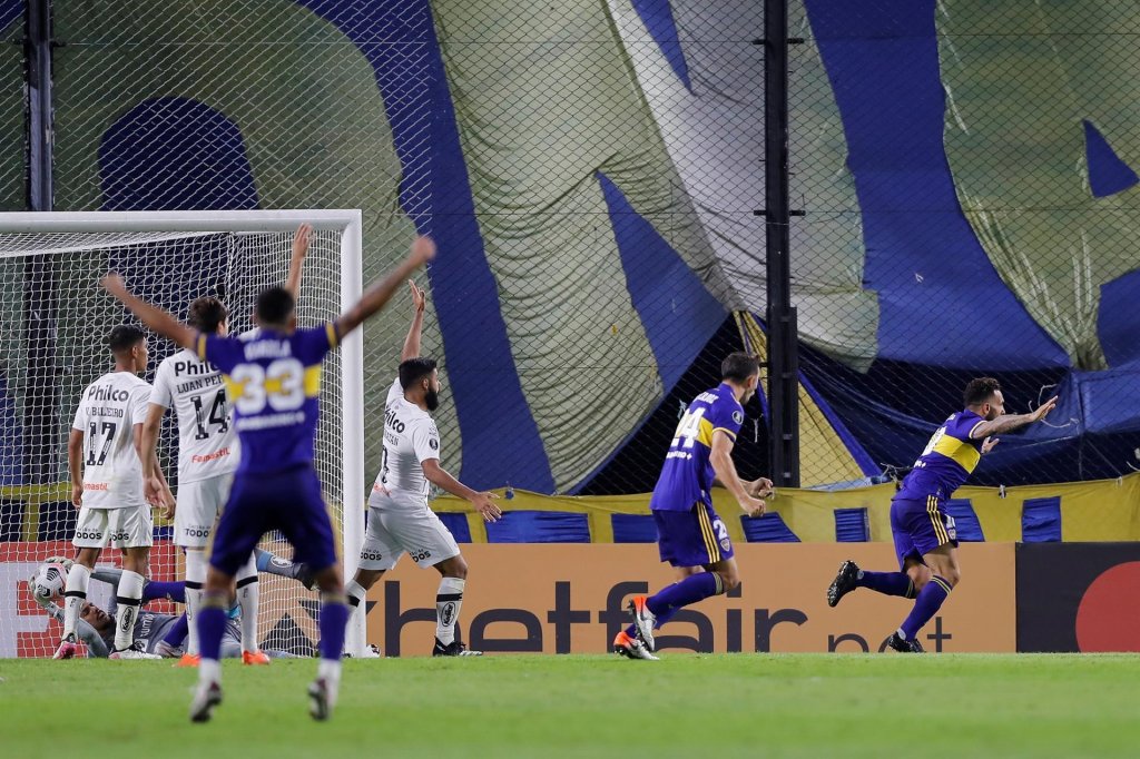 Santos leva 2 a 0 do Boca Juniors e perde segunda seguida na Libertadores