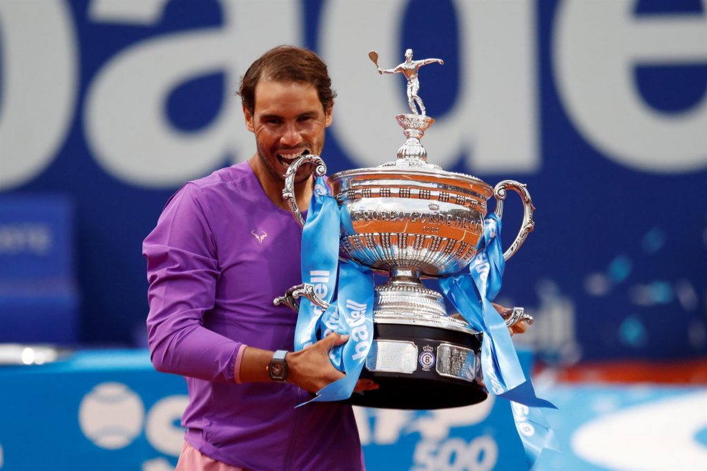Rafael Nadal retoma vice-liderança do ranking da ATP após título em Barcelona