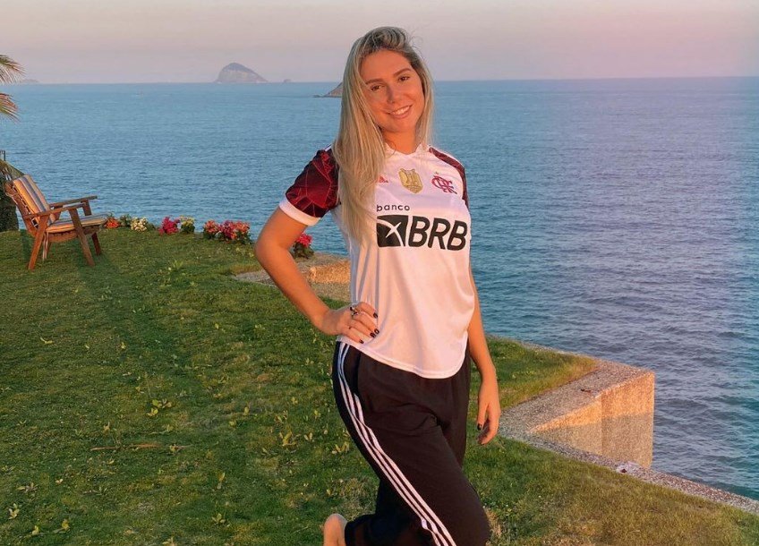 Filha de Renato Gaúcho, Carol Portaluppi critica torcida do Flamengo: ‘Vergonha’