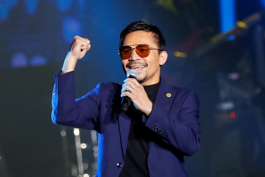 Astro do boxe, Manny Pacquiao anuncia candidatura à presidência das Filipinas