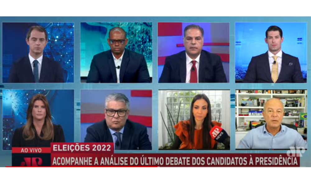 Comentaristas da Jovem Pan analisam candidatos no último debate presidencial