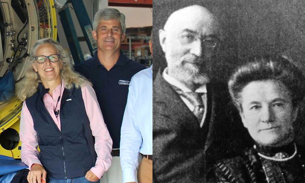 Mulher do piloto do submersível desaparecido é descendente de casal morto no naufrágio do Titanic
