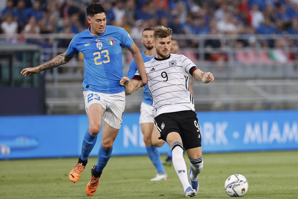 Itália e Alemanha empatam em 1 a 1 na primeira rodada da Liga das Nações