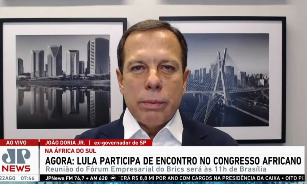 Doria diz que arcabouço fiscal e reforma tributária são as principais preocupações dos empresários brasileiros