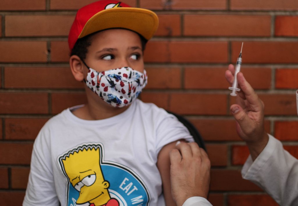 Estado de São Paulo vacina mais de 100 mil crianças em um único dia